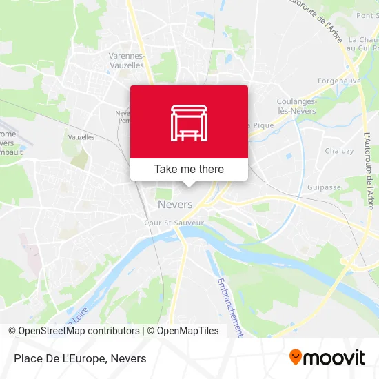 Place De L'Europe map