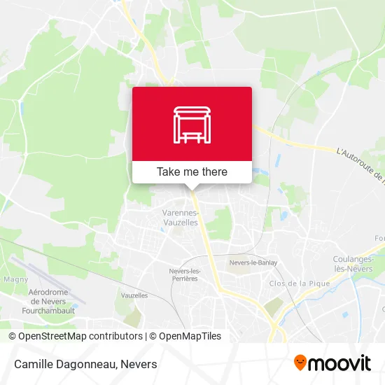 Camille Dagonneau map