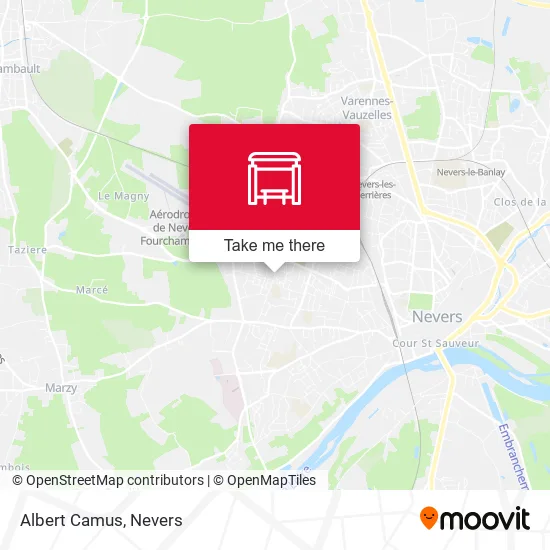 Albert Camus map