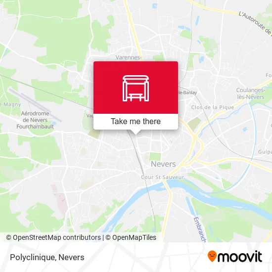 Polyclinique map