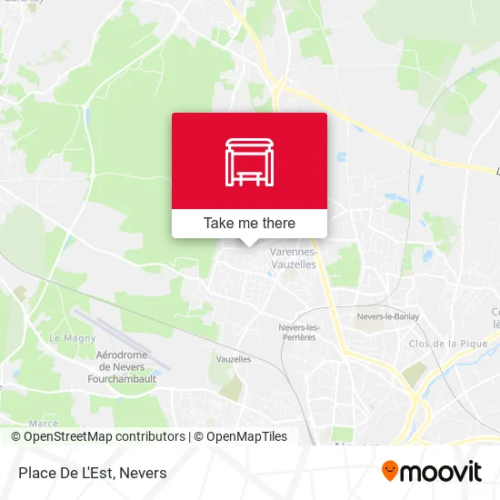 Place De L'Est map