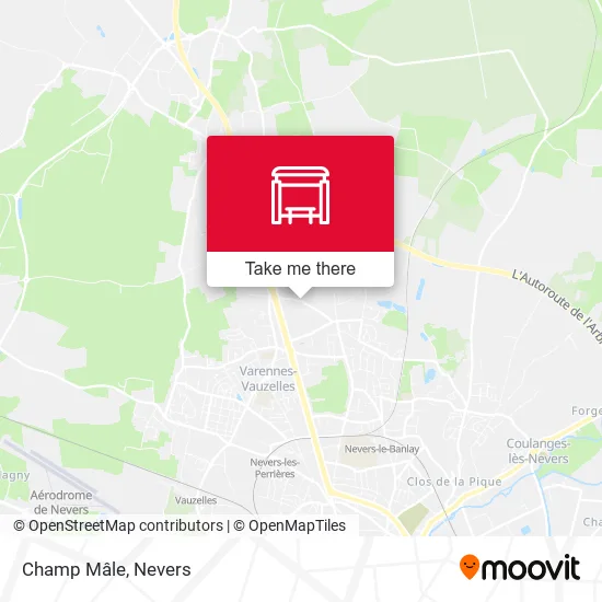 Champ Mâle map