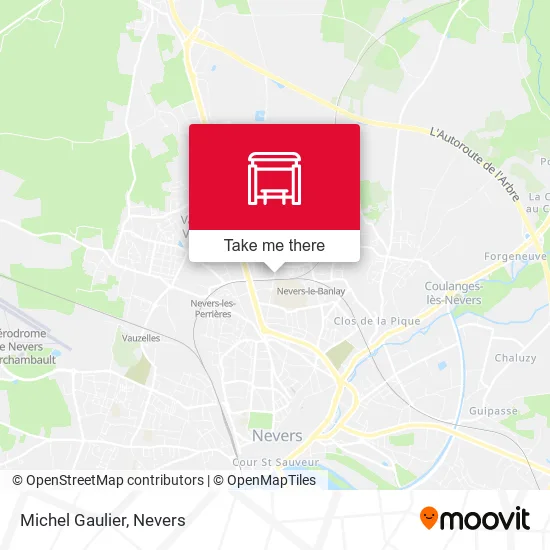 Michel Gaulier map