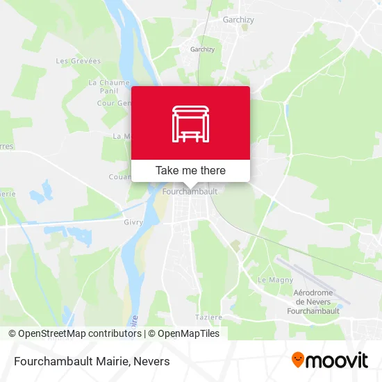 Fourchambault Mairie map