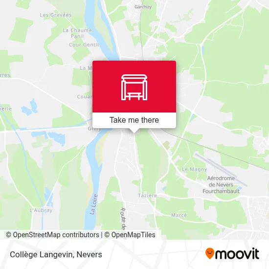 Collège Langevin map