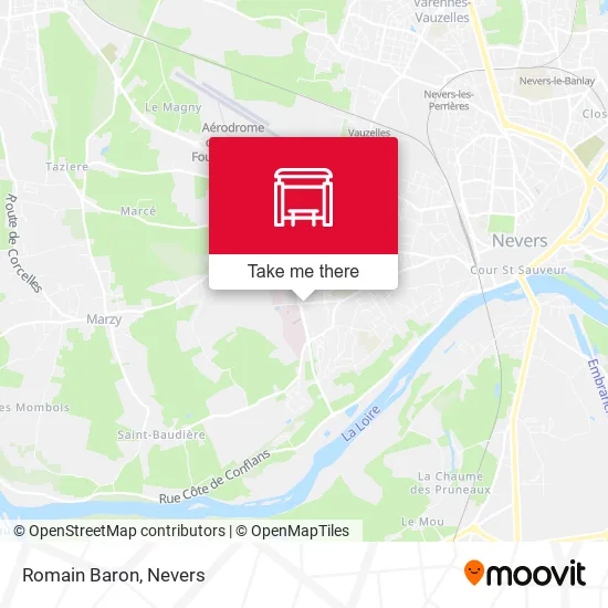 Romain Baron map