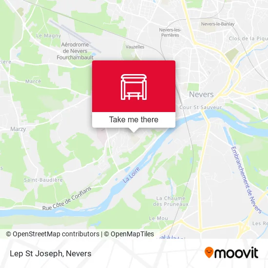 Lep St Joseph map