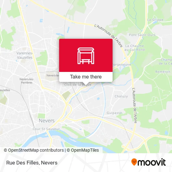 Rue Des Filles map