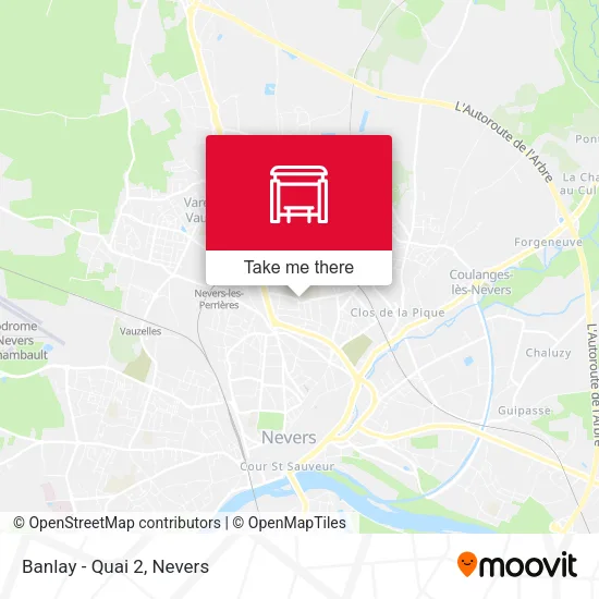 Banlay - Quai 2 map