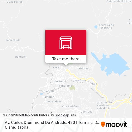 Av. Carlos Drummond De Andrade, 480 | Terminal Da Cisne map
