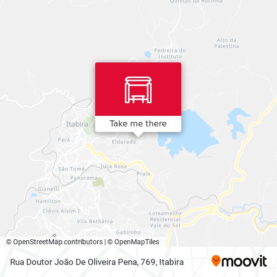 Mapa Rua Doutor João De Oliveira Pena, 769