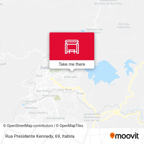 Rua Presidente Kennedy, 69 map