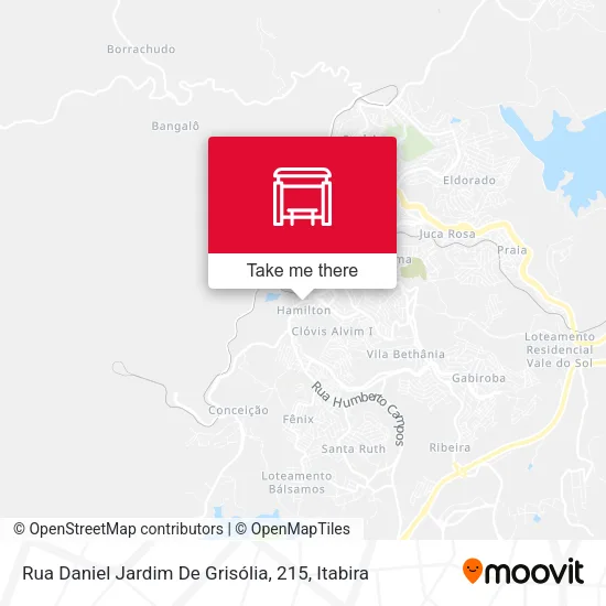 Rua Daniel Jardim De Grisólia, 215 map
