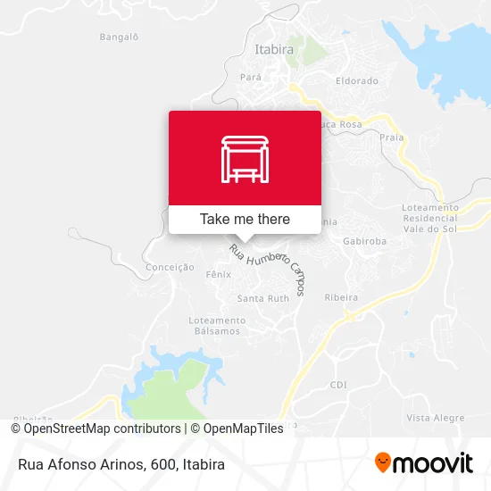 Rua Afonso Arinos, 600 map