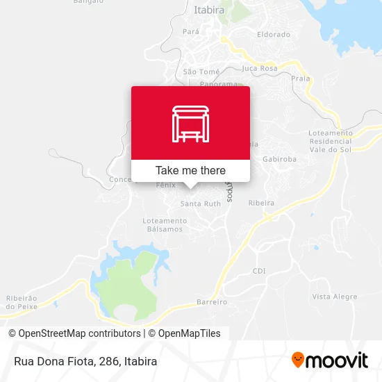 Rua Dona Fiota, 286 map