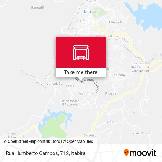 Rua Humberto Campos, 712 map