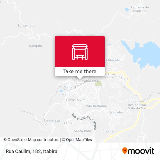 Rua Caulim, 182 map