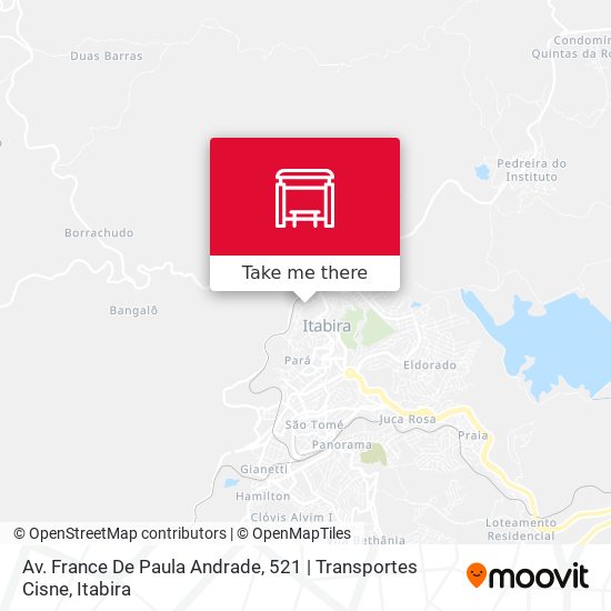 Mapa Av. France De Paula Andrade, 521 | Transportes Cisne