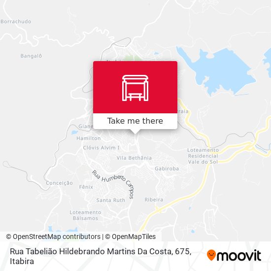 Mapa Rua Tabelião Hildebrando Martins Da Costa, 675