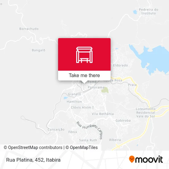 Rua Platina, 452 map