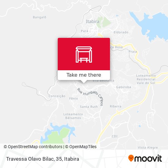 Travessa Olavo Bilac, 35 map