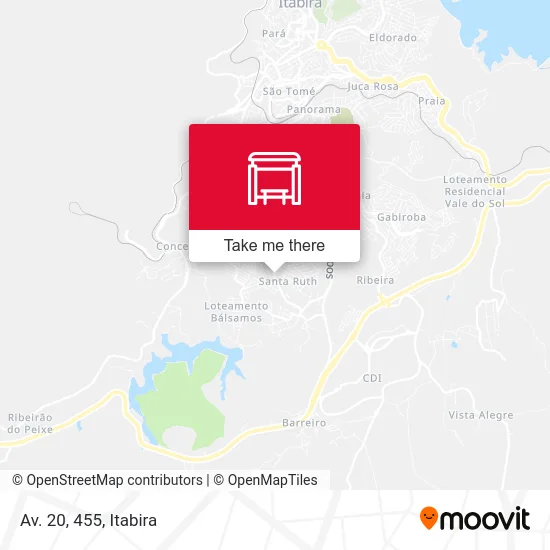 Av. 20, 455 map