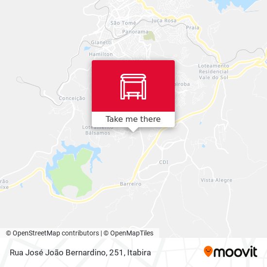 Rua José João Bernardino, 251 map