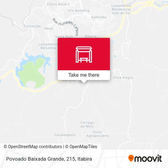 Povoado Baixada Grande, 215 map
