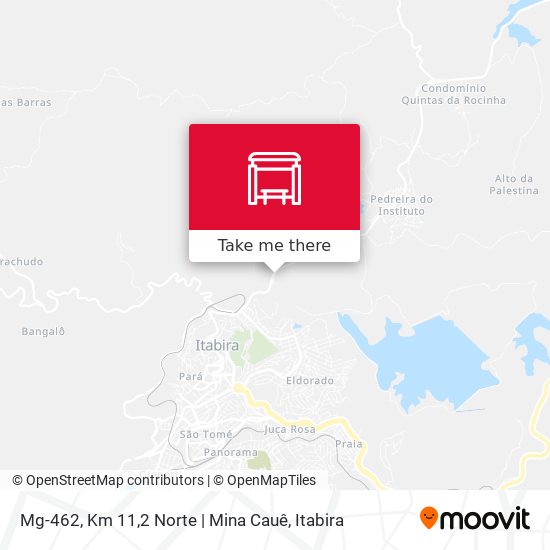 Mg-462, Km 11,2 Norte | Mina Cauê map