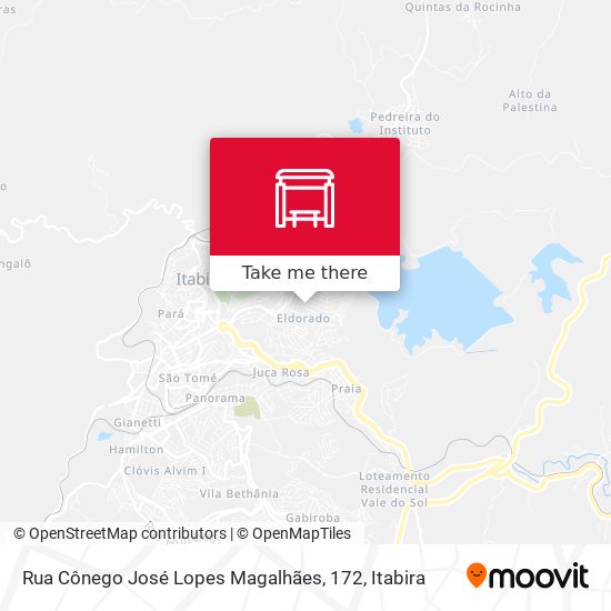 Mapa Rua Cônego José Lopes Magalhães, 172