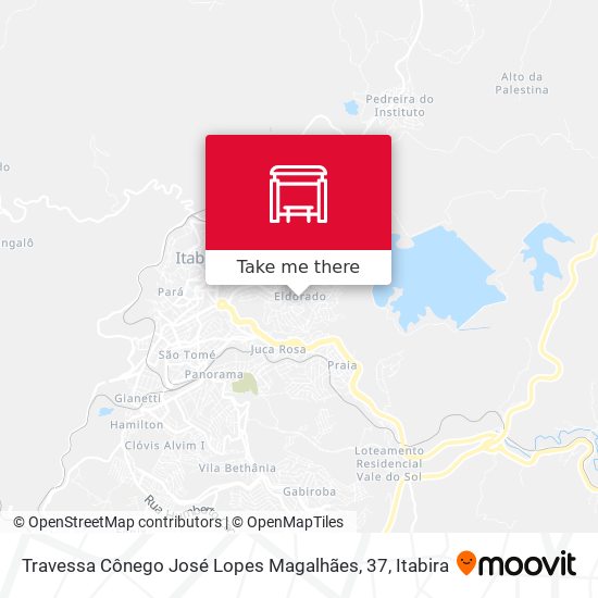 Mapa Travessa Cônego José Lopes Magalhães, 37