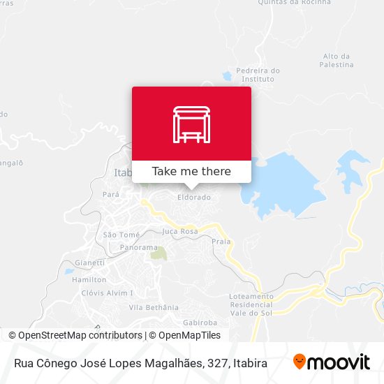 Mapa Rua Cônego José Lopes Magalhães, 327