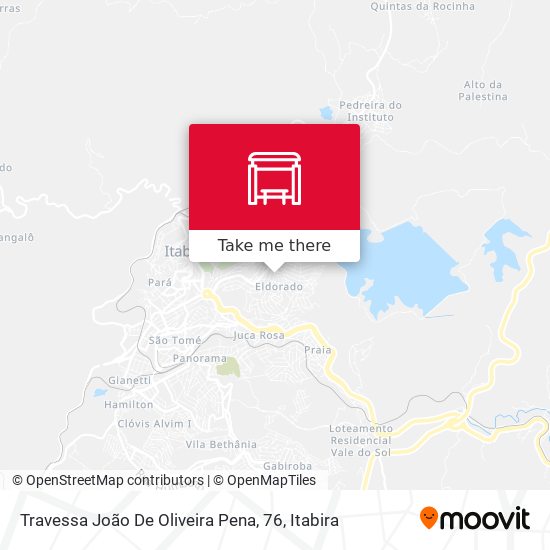 Mapa Travessa João De Oliveira Pena, 76