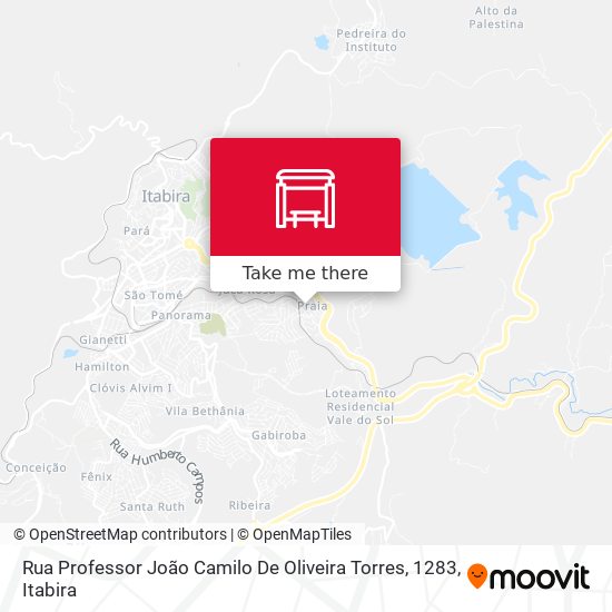 Rua Professor João Camilo De Oliveira Torres, 1283 map