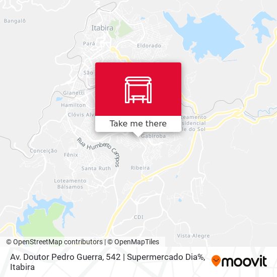 Mapa Av. Doutor Pedro Guerra, 542 | Supermercado Dia%