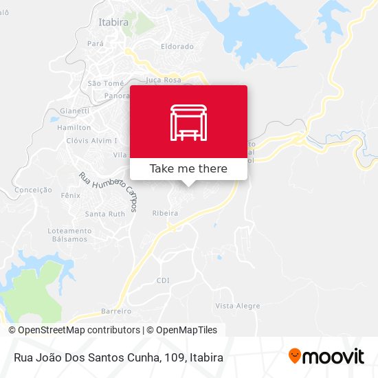 Mapa Rua João Dos Santos Cunha, 109