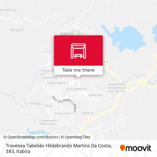 Mapa Travessa Tabelião Hildebrando Martins Da Costa, 383