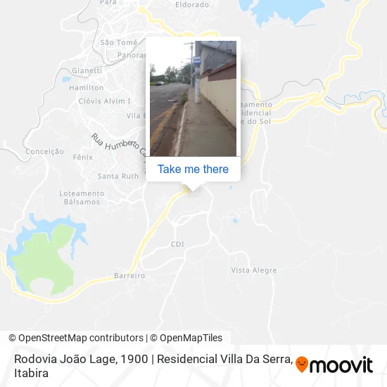 Rodovia João Lage, 1900 | Residencial Villa Da Serra map