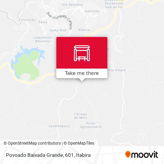 Povoado Baixada Grande, 601 map