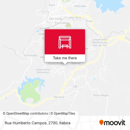 Rua Humberto Campos, 2700 map