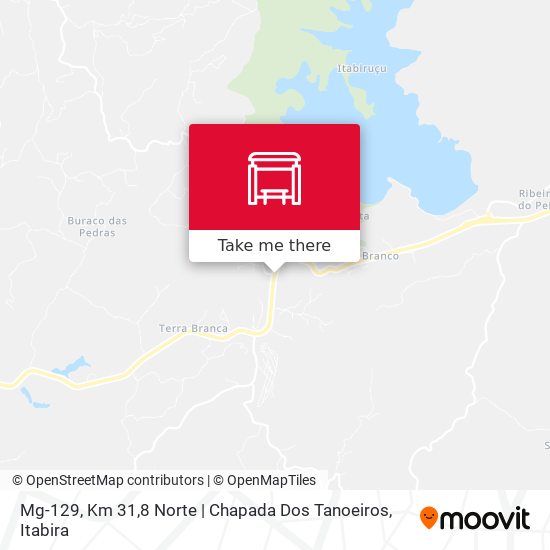 Mg-129, Km 31,8 Norte | Chapada Dos Tanoeiros map