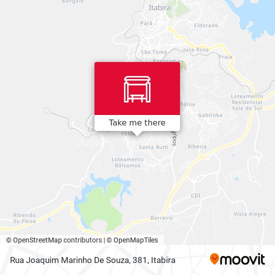 Rua Joaquim Marinho De Souza, 381 map
