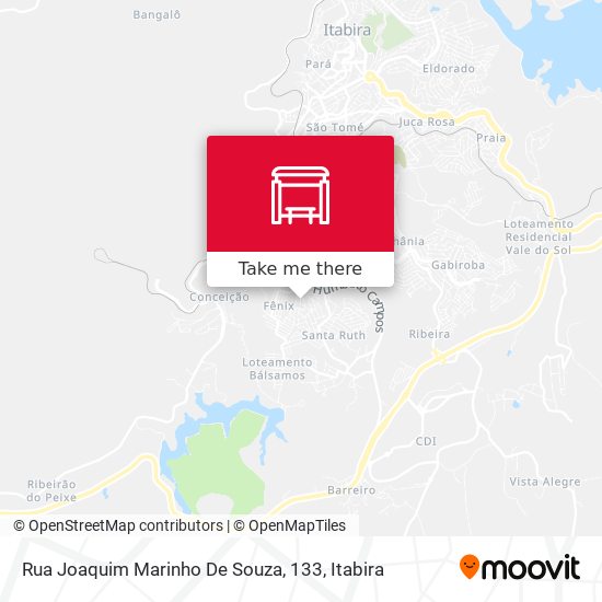 Mapa Rua Joaquim Marinho De Souza, 133