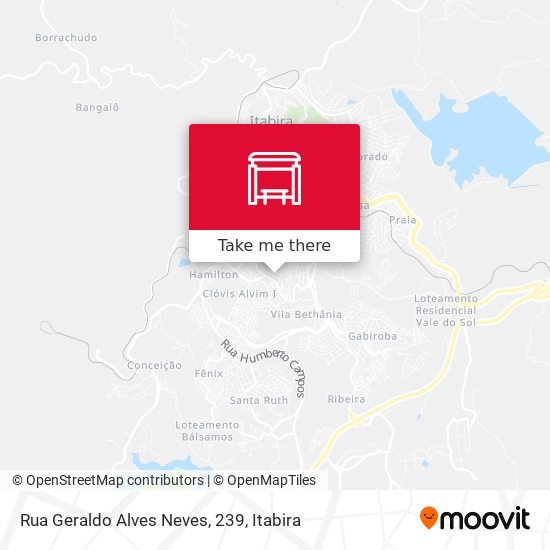 Mapa Rua Geraldo Alves Neves, 239