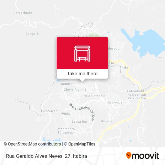 Rua Geraldo Alves Neves, 27 map