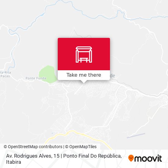 Mapa Av. Rodrigues Alves, 15 | Ponto Final Do República