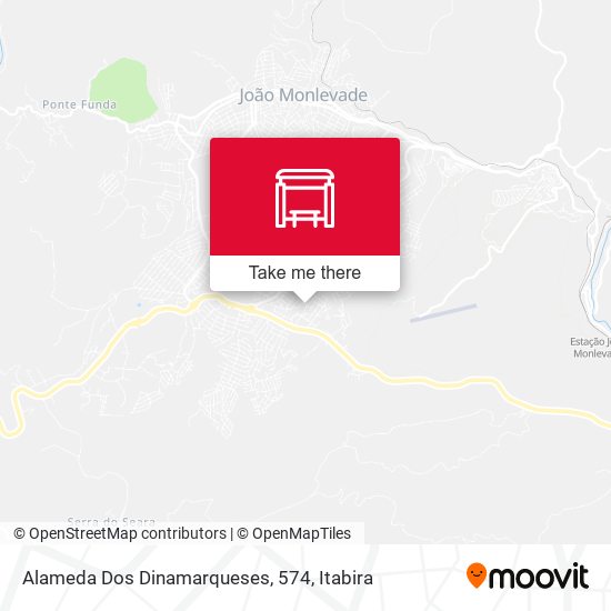 Alameda Dos Dinamarqueses, 574 map