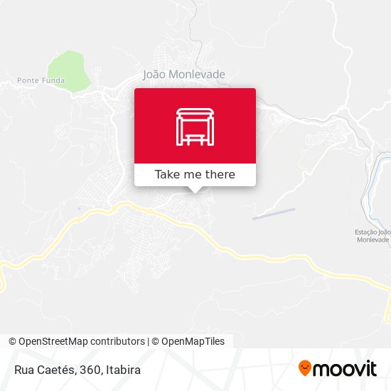 Mapa Rua Caetés, 360