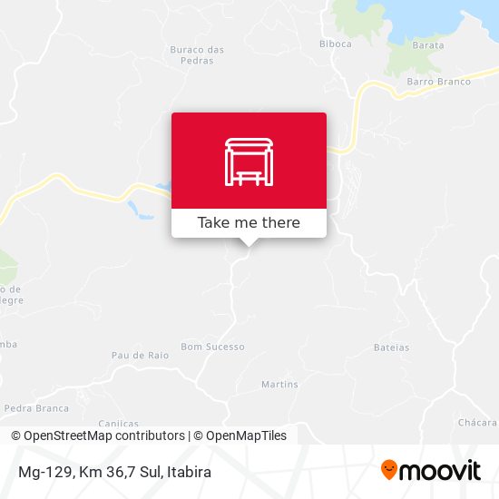 Mg-129, Km 36,7 Sul map