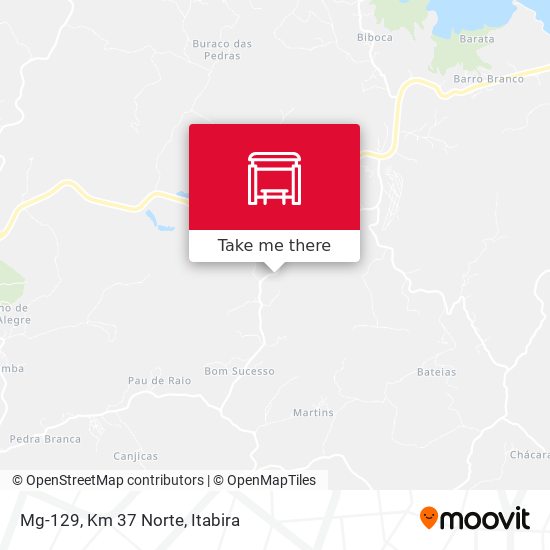 Mg-129, Km 37 Norte map